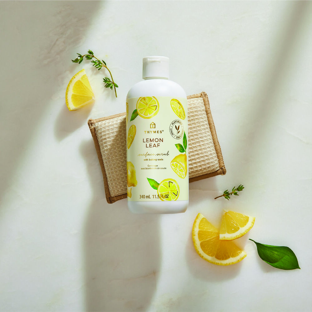 Thymes Lemon Leaf Surface Scrub for home cleaning image number 1